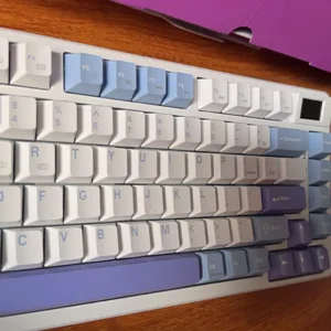 Bàn phím cơ MONKA 3075 bluetooth không dây ver 2 - 3 mode - Mạch xuôi - Led RGB - Màn LED - Hỗ trợ Mac , Laptop