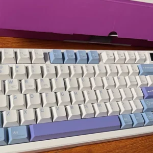 Bàn phím cơ MONKA 3075 bluetooth không dây ver 2 - 3 mode - Mạch xuôi - Led RGB - Màn LED - Hỗ trợ Mac , Laptop