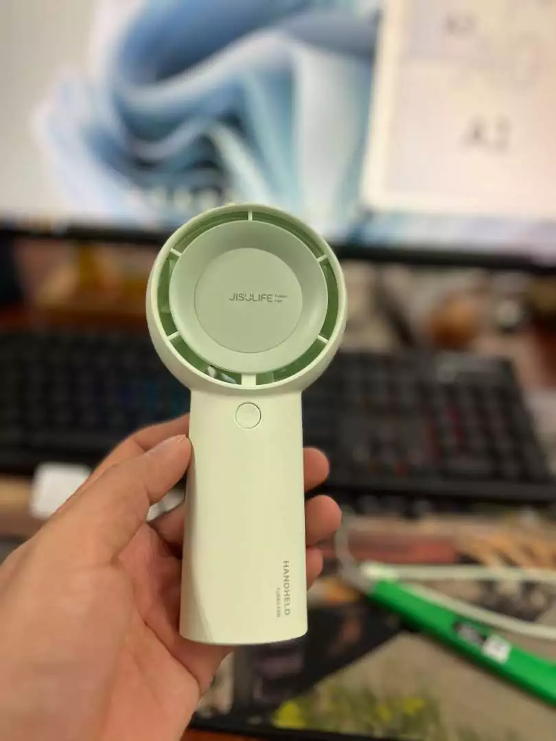 Quạt Cầm Tay Mini JISULIFE FA43 Siêu Mát - Sạc Nhanh - Pin 4000/6000mAh Sử Dụng Lên Đến 12H - Bảo Hành 12 Tháng