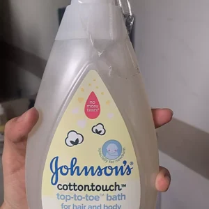 Combo 2 Chai Sữa Tắm Gội Toàn Thân Mềm Mịn Johnson's Baby Bath Cotton Touch 500mlx2