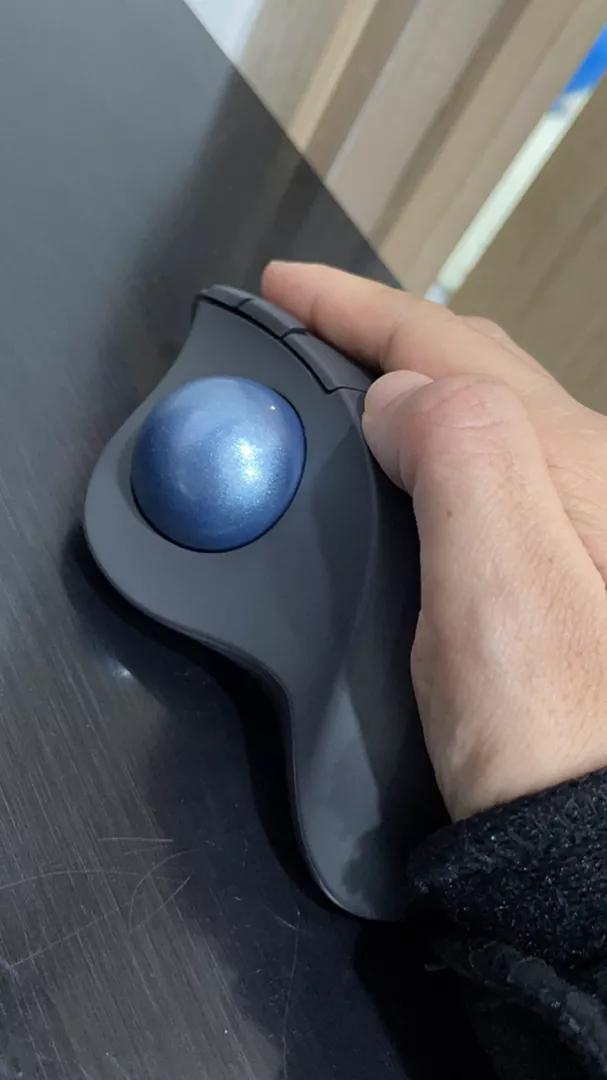 Chuột không dây Công Thái Học Logitech Ergo M575 | M575s - Bluetooth, USB 2.4Ghz, Trackball