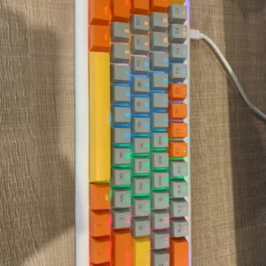 Bàn phím cơ ATAS K610 Layout 61% - Red switch - LED Rainbow - Có Hot swaps