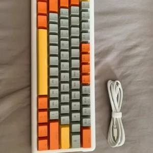Bàn phím cơ ATAS K610 Layout 61% - Red switch - LED Rainbow - Có Hot swaps