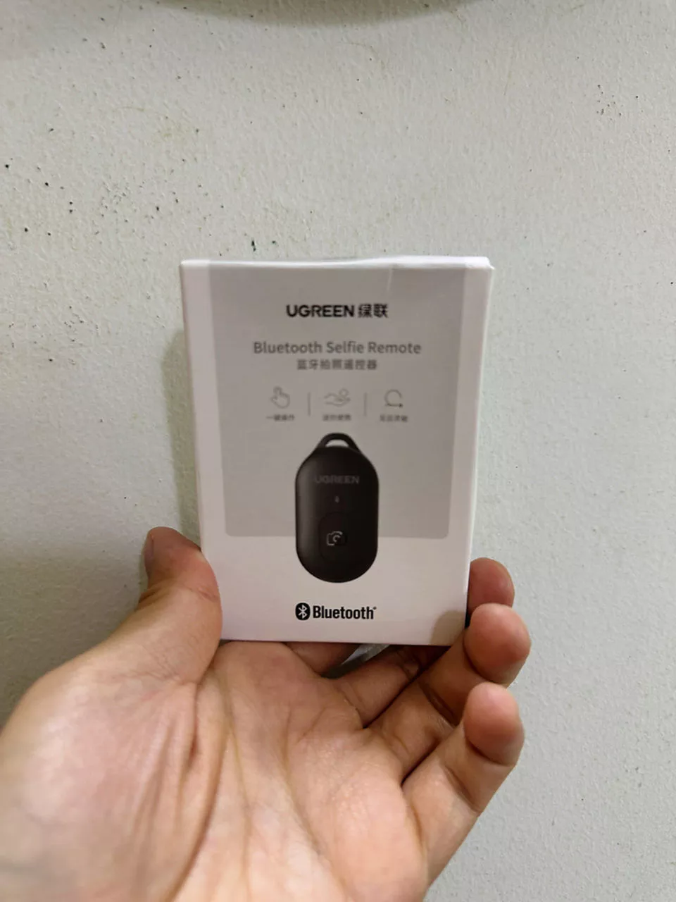 Điều Khiển Từ Xa Bluetooth UGREEN Chụp Ảnh Selfie Cho Điện Thoại