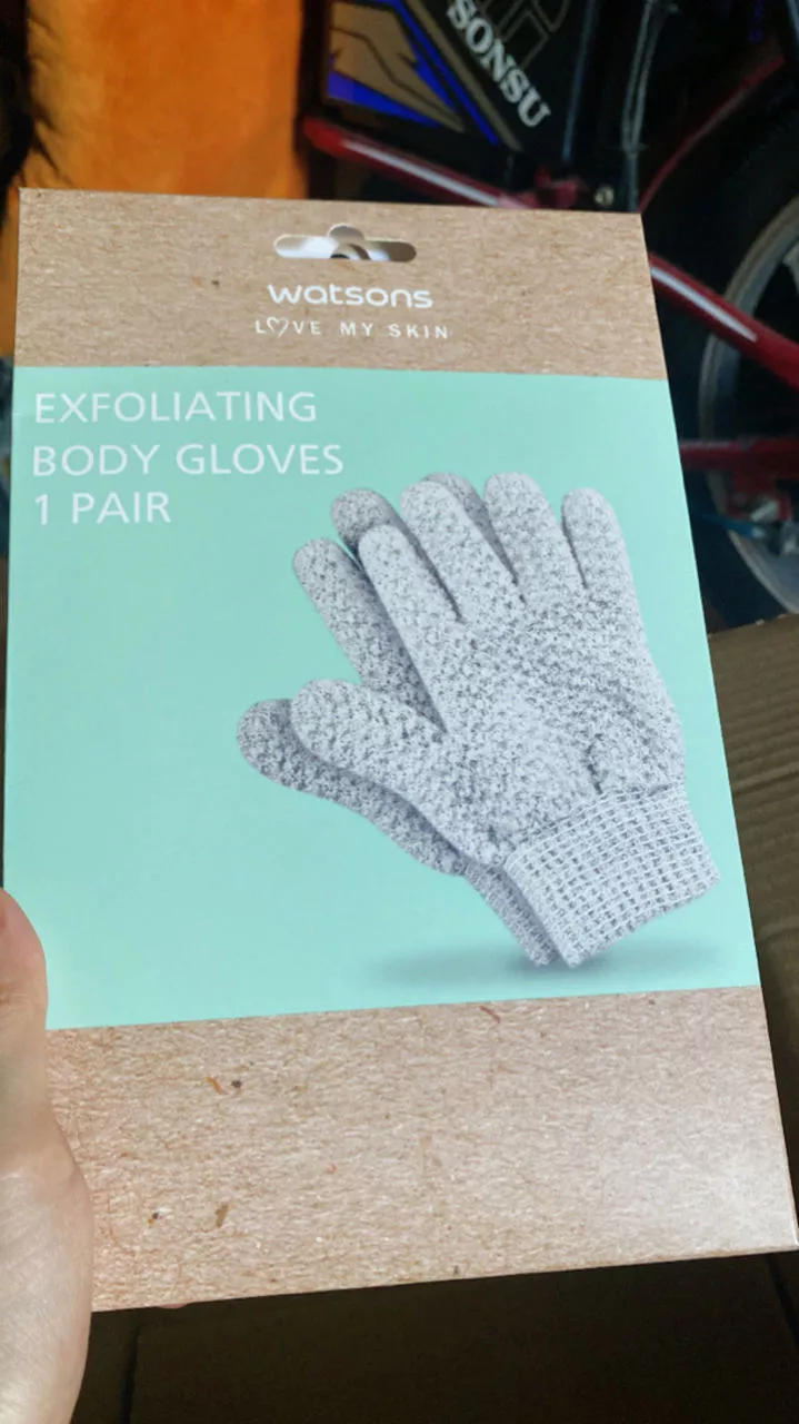 Găng Tay Tắm Watsons Exfoliating Body Gloves 1 Pair