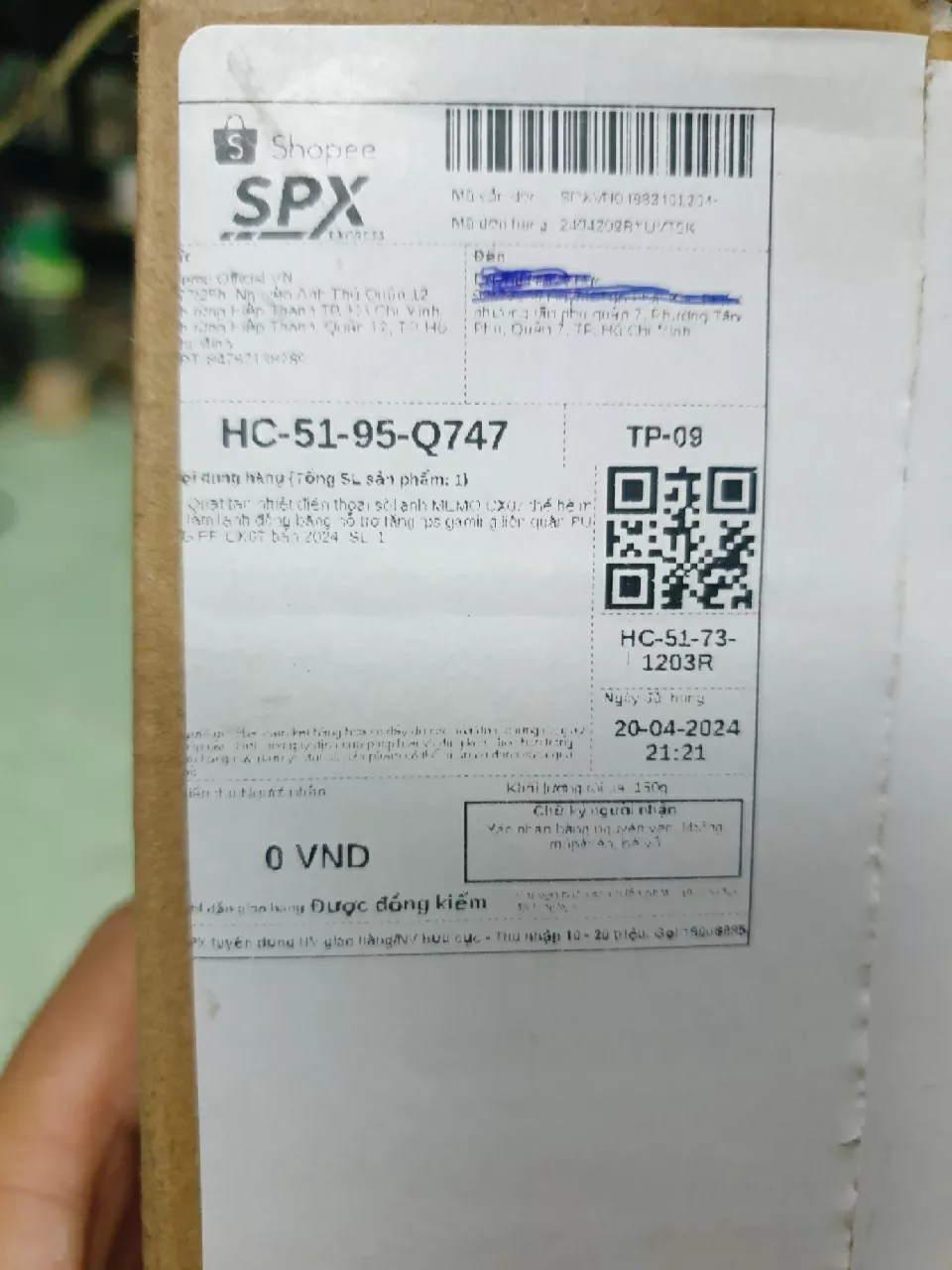 Quạt tản nhiệt điện thoại sò lạnh MEMO CX07 thế hệ mới làm lạnh đóng băng hỗ trợ tăng fps gaming liên quân PUBG FF