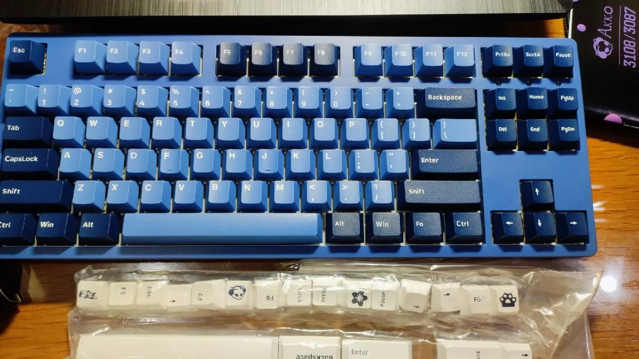 Bàn phím cơ AKKO 3087 v2 DS Ocean Star