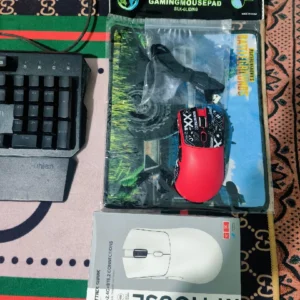 Chuột Không Dây Ziyou Attack Shark R1 Siêu Nhẹ Chip Paw3311 Cực Mạnh, 3 Chế Độ Kết Nối, App Gaming