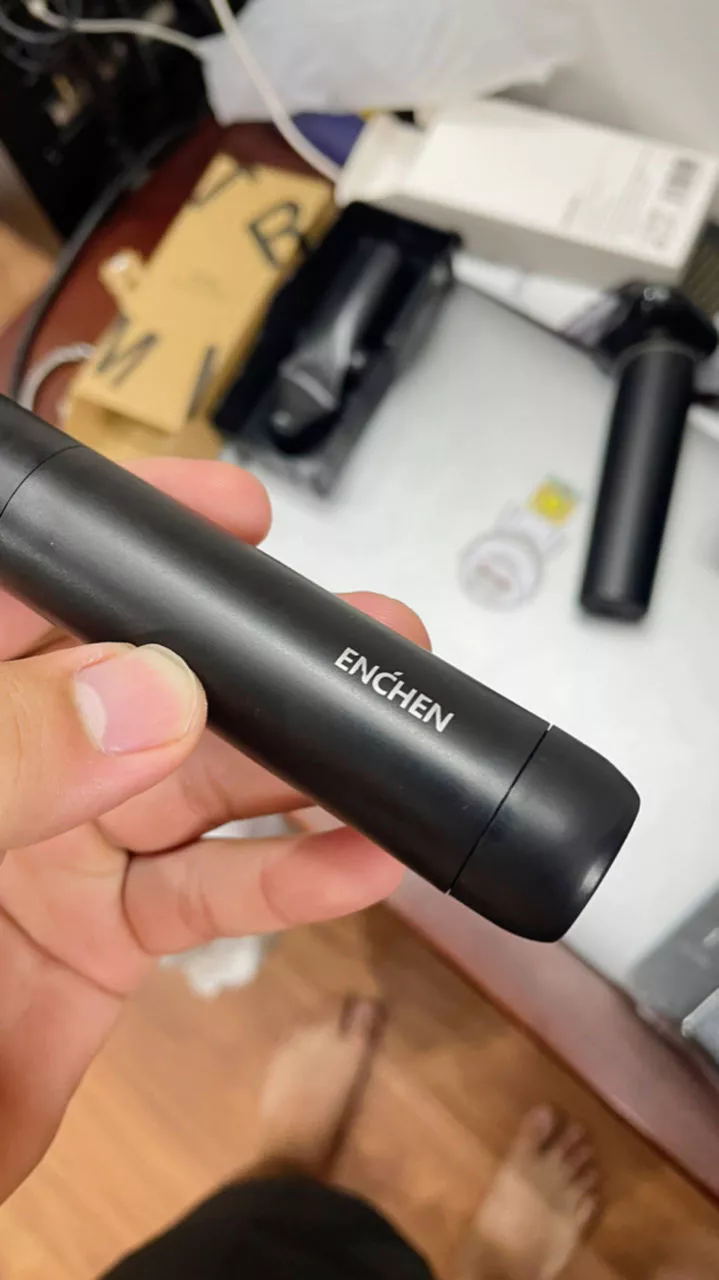 Máy cạo râu Enchen Blackstone 3, máy cạo râu chống nước IPX7, pin sạc, lưỡi dao nổi 3D - BH 12 tháng