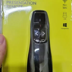 Bút trình chiếu từ xa Logitech R400 - Không dây USB 15m, nút bấm tiện lợi