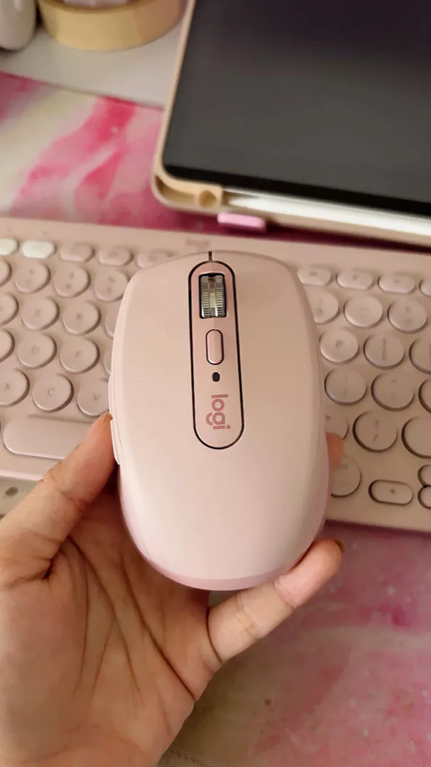 Chuột không dây Logitech MX Anywhere 3S Quiet Clicks - Cuộn nhanh, 8000DPI, Sạc USB C, Bluetooth