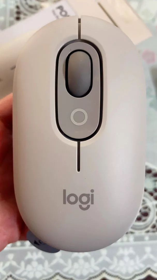 Chuột không dây bluetooth Logitech POP Mouse - Emoji tùy chỉnh, SilentTouch giảm ồn