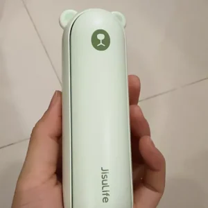 Quạt Cầm Tay 3 in 1 JISULIFE F8X Plus 4500mAh Tích Hợp Sạc Dự Phòng - Đèn Pin Siêu Sáng Bảo Hành 12 tháng
