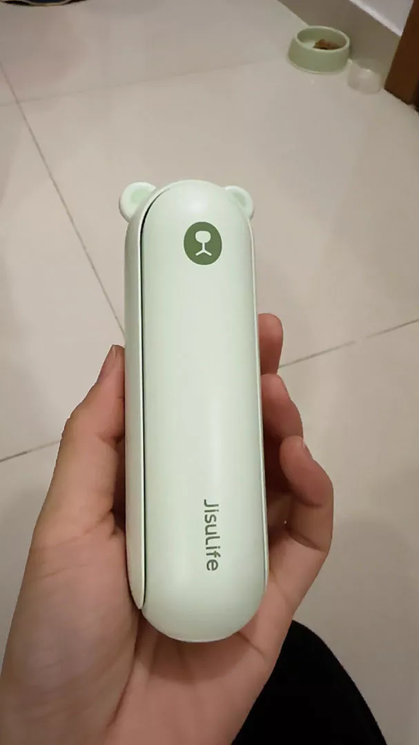 Quạt Cầm Tay 3 in 1 JISULIFE F8X Plus 4500mAh Tích Hợp Sạc Dự Phòng - Đèn Pin Siêu Sáng Bảo Hành 12 tháng