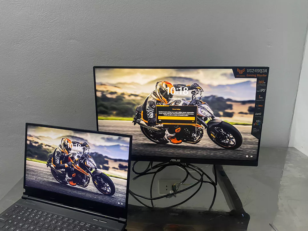 Màn hình Asus TUF GAMING VG249Q3A 24" Fast IPS 180Hz Gsync chuyên game
