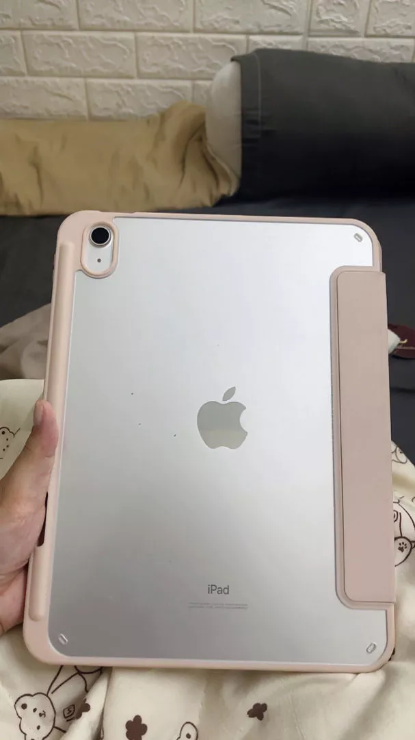 Bao Da iPad Pro 11 12.9 2022/21/20/18, Air 4/5, Gen 10 10.9, Gen 9/8/7 10.2 Mini 4/5/6 Lưng Cứng, Giá Chữ Y, Auto Tắt Mở
