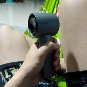 Quạt Cầm Tay Cao Cấp JISULIFE FA53 Pro1 ABS và Pro1 S - Con Lăn Tốc Độ - Đèn LED Hiển Thị - Sử Dụng Đến 15H BH 12 Tháng