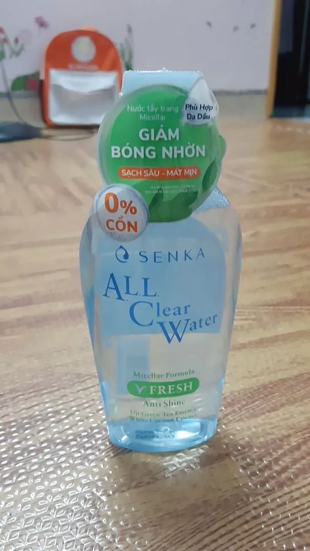Nước Tẩy Trang Senka ALL Clear Water Micellar Fresh 230ML & 70ML