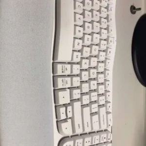Bàn phím không dây công thái học Logitech Wave Keys - Kết nối Bluetooth, Gác tay, Windows, MacOs