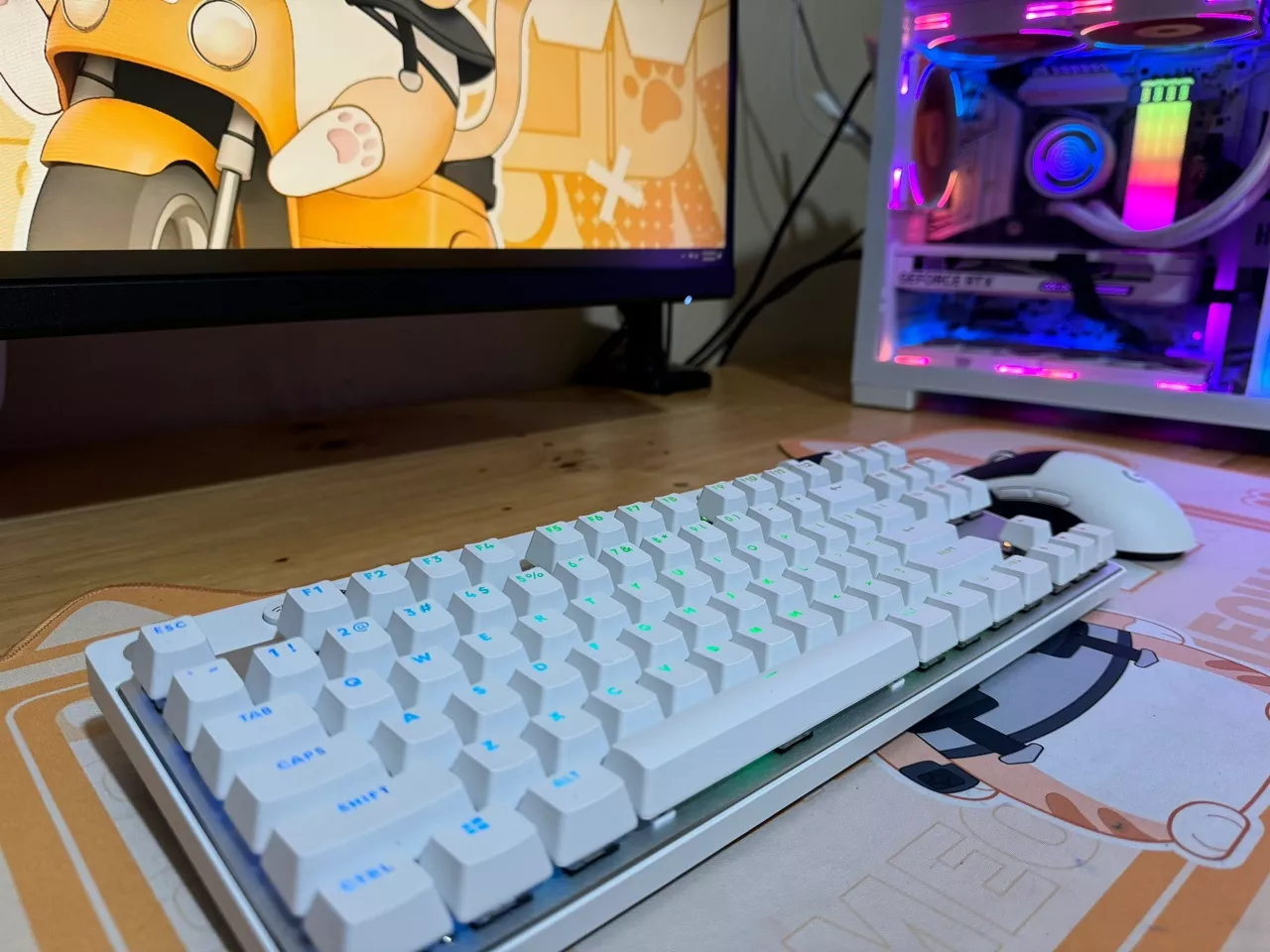 Combo chuột, phím gaming không dây Logitech G PRO X TKL LIGHTSPEED, PRO X SUPERLIGHT 2 LIGHTSPEED, 32K DPI, Hero 2, RGB