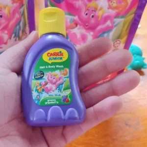 Combo 2 Túi Sữa Tắm Gội thiên nhiên Sạch Dịu Nhẹ & ẩm mịn Cho Bé Carrie Junior Cheeky Cherry 500g x2 (quà mùi ngẫu nhiên