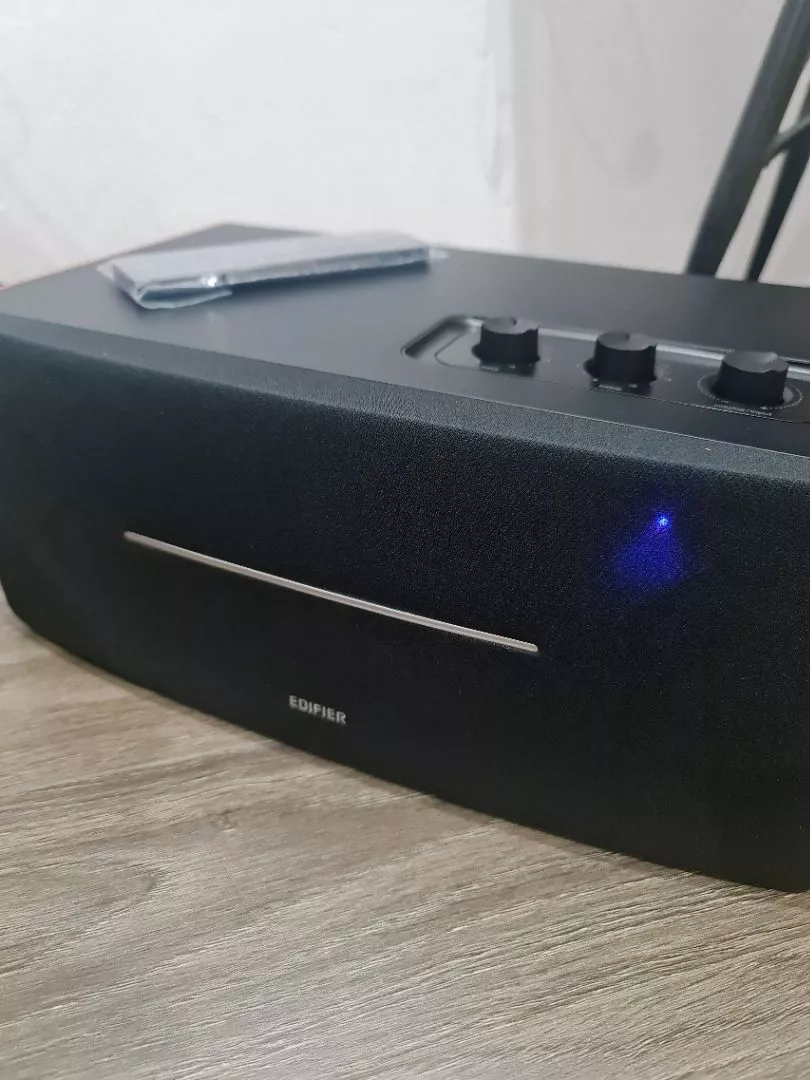 Loa Bluetooth Âm Thanh Mạnh Mẽ EDIFIER D12 70W Để Bàn - Hỗ Trợ AUX/RCA - Vỏ Gỗ Giảm Cộng Hưởng - 15 Tháng Bảo Hành
