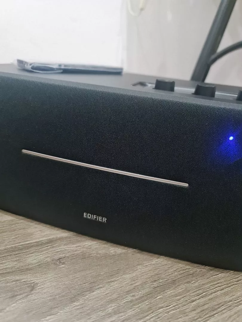 Loa Bluetooth Âm Thanh Mạnh Mẽ EDIFIER D12 70W Để Bàn - Hỗ Trợ AUX/RCA - Vỏ Gỗ Giảm Cộng Hưởng - 15 Tháng Bảo Hành