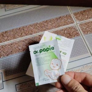 Hộp gạc rơ lưỡi/ răng miệng Dr Papie 30pcs 0+/1+