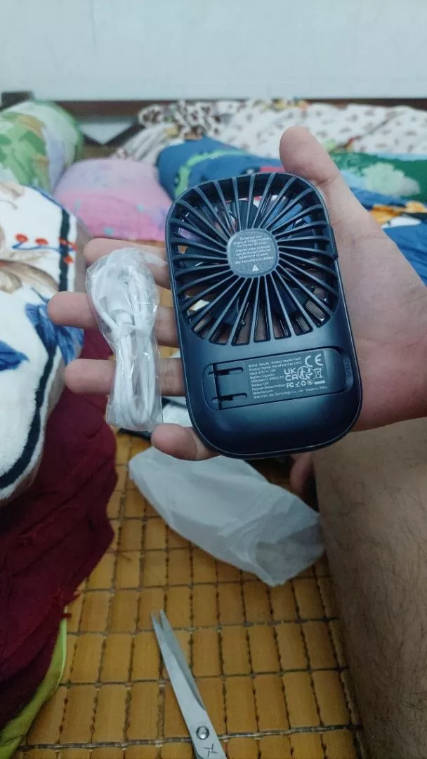 Quạt Mini Cầm Tay Jisulife FA49 2000mAh Nhỏ Gọn - Siêu Mỏng - Dễ Thương - Chính Hãng - Bảo Hành 12 Tháng