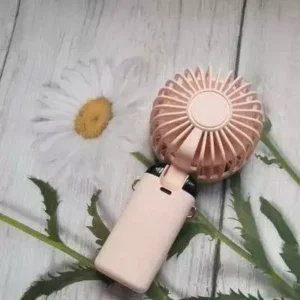 ( Loại 1) Quạt cầm tay mini gấp gọn 5 cấp độ, sạc pin tiện dụng, nhỏ gọn, dễ mang đi