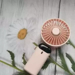 ( Loại 1) Quạt cầm tay mini gấp gọn 5 cấp độ, sạc pin tiện dụng, nhỏ gọn, dễ mang đi