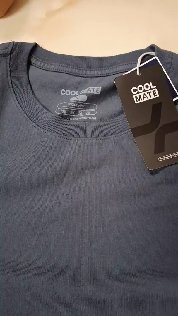 Áo thun nam TShirt Basic Cotton 100% 220gsm dày dặn mềm mại Coolmate