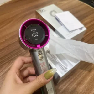 【Tặng quà/Bảo hành nửa năm】GOOJODOQ Quạt Turbo Jet 3600 mAh có thể sạc lại, cầm tay, di động, gió mạnh, tốc độ cao 100 vòng/phút