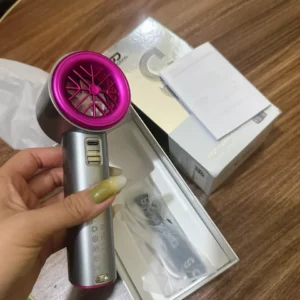 【Tặng quà/Bảo hành nửa năm】GOOJODOQ Quạt Turbo Jet 3600 mAh có thể sạc lại, cầm tay, di động, gió mạnh, tốc độ cao 100 vòng/phút