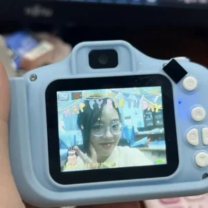 -CLUBLU- Máy Ảnh Kỹ Thuật Số Mini Mèo Camera-007 Cute Có Thể Sạc Lại Chống Sốc Cao Cấp Cho Bé