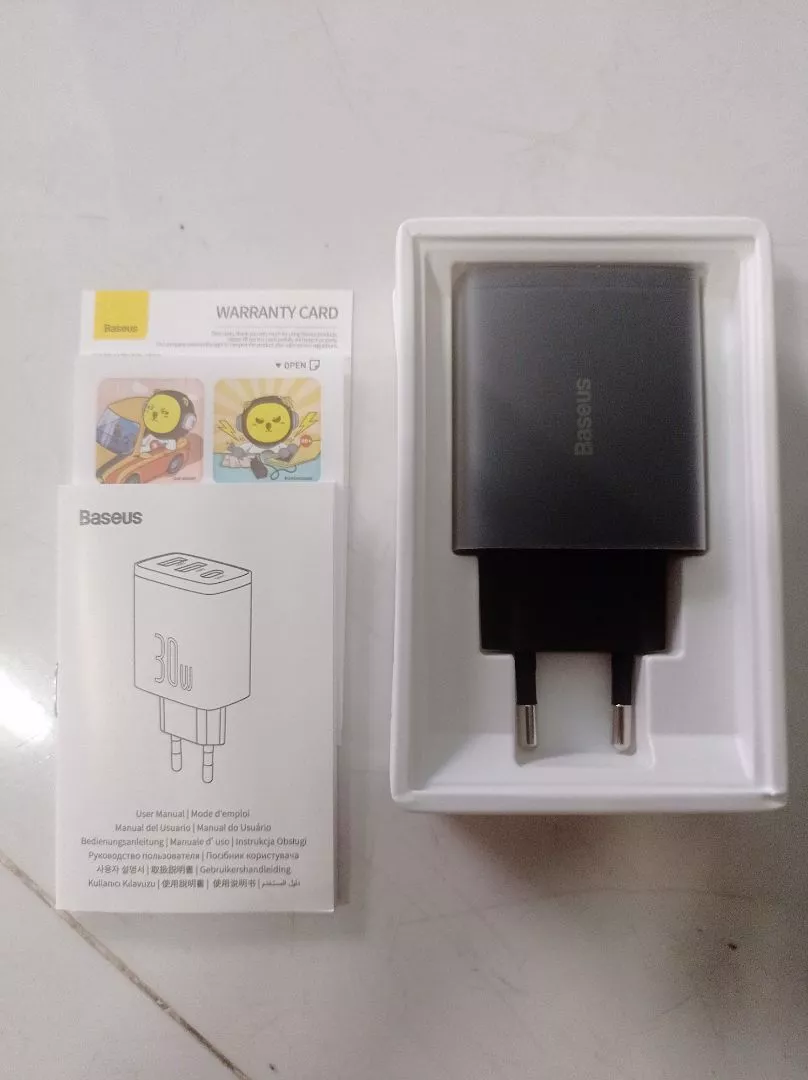 Baseus Bộ Sạc Nhanh 30w pd Cổng usb type c