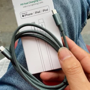 [Cho iPhone 8 -14 MFi] Cáp Sạc Nhanh UGREEN Nylon Dù USB-C to Lightning | Đạt chứng nhận MFi Apple | Chắn chắc - US304-cho iPhone 11 12 13 14/ iPad Pro Air/ Air Pod Pro