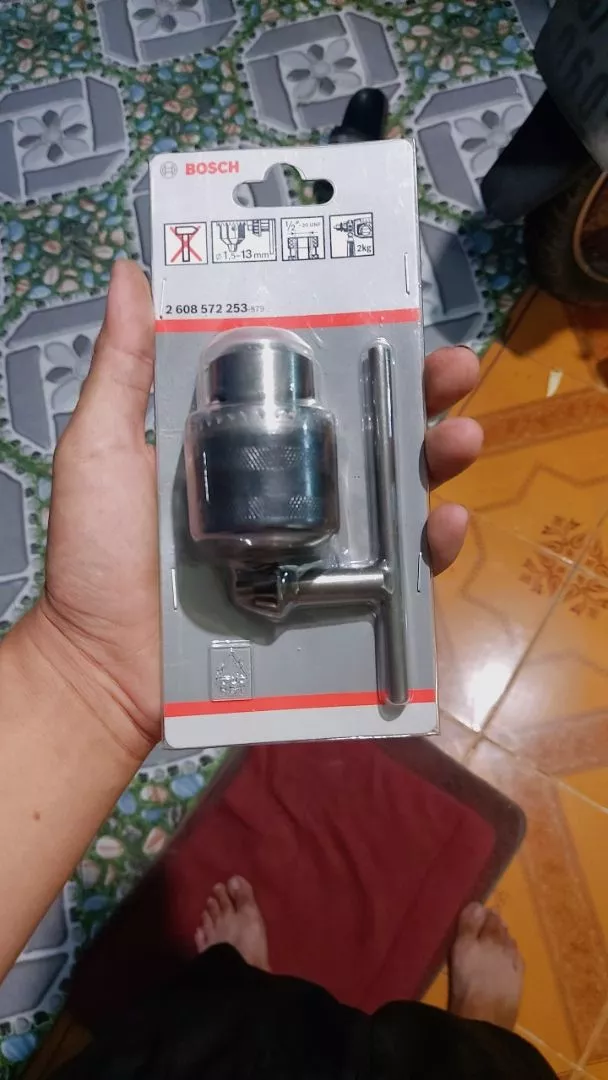 Đầu khoan có khóa Bosch 10 - 13mm