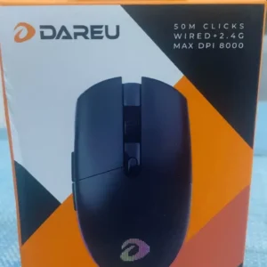 Chuột DareU Gaming Không dây EM911T RGB Led RGB Wired+2.4G+BT BH 24 tháng