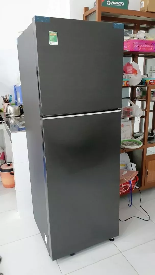 Tủ Lạnh Samsung Ngăn Đông Trên 305L RT31CG5424B1SV - Ngăn Đông Mềm 4 Chế Độ Optimal Fresh+, màu Đen