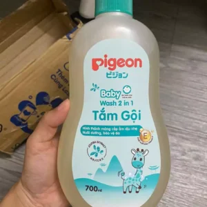 Sữa Tắm Gội Toàn Thân Pigeon Cho Bé 2in1 700ml An Toàn Thơn Dịu Nhẹ Cho Da Bé