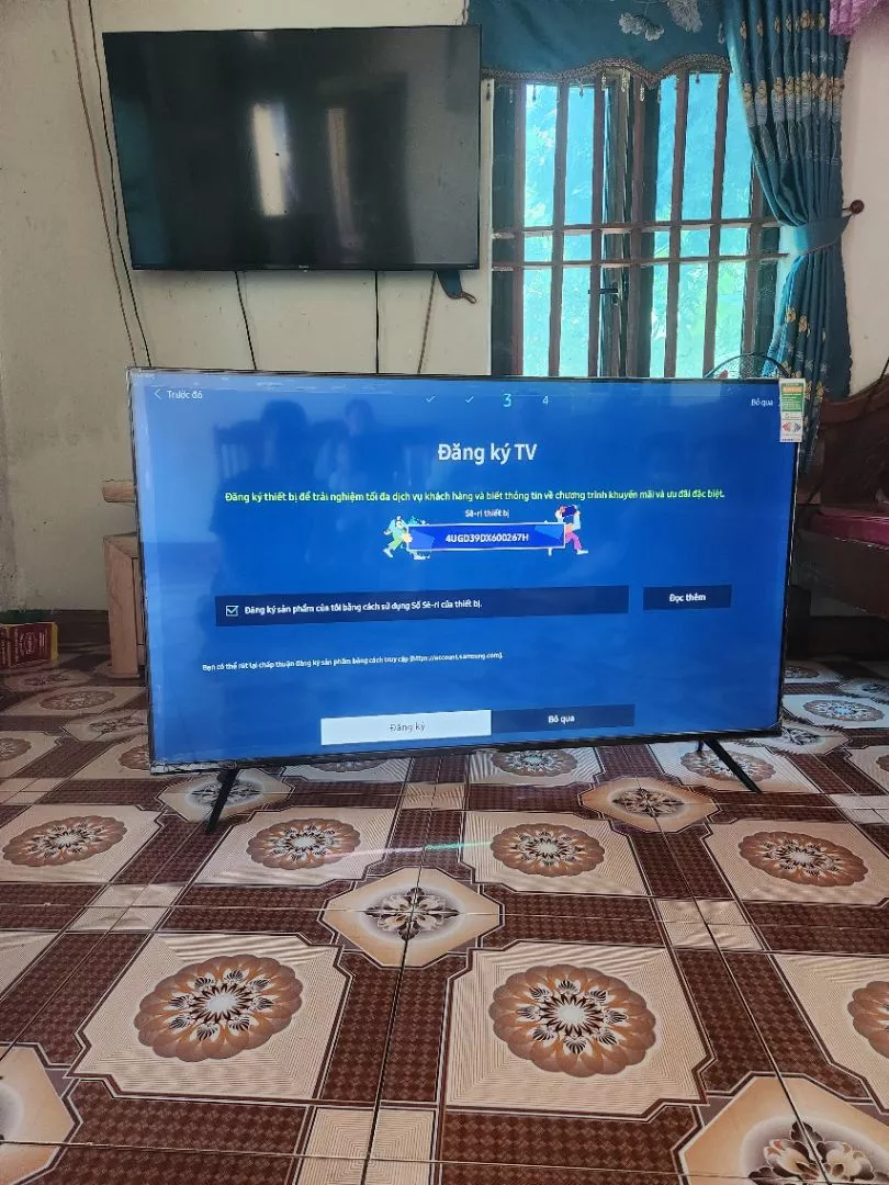 Smart Tivi Samsung 4K UHD 55 Inch UA55AU7002KXXV:Chính Hãng