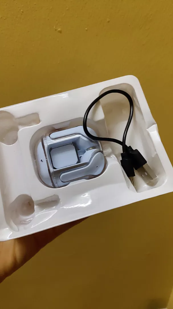Tai nghe bluetooth KY8 Ultrapods Max cảm ứng, siêu nhỏ gọn, có mic đàm thoại, nghe nhạc cực hay - AUDIO365