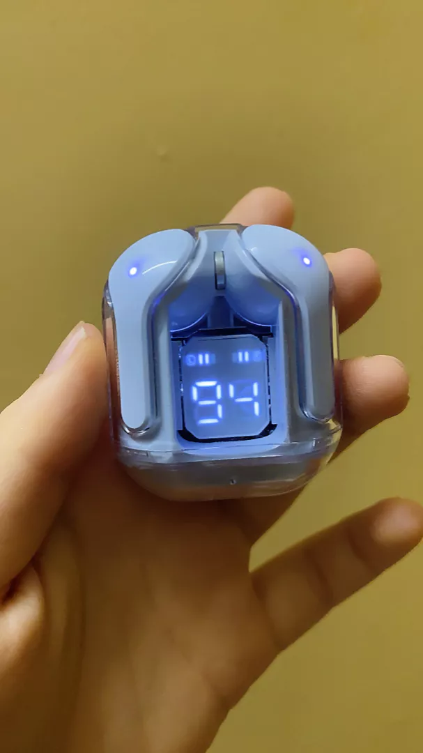 Tai nghe bluetooth KY8 Ultrapods Max cảm ứng, siêu nhỏ gọn, có mic đàm thoại, nghe nhạc cực hay - AUDIO365