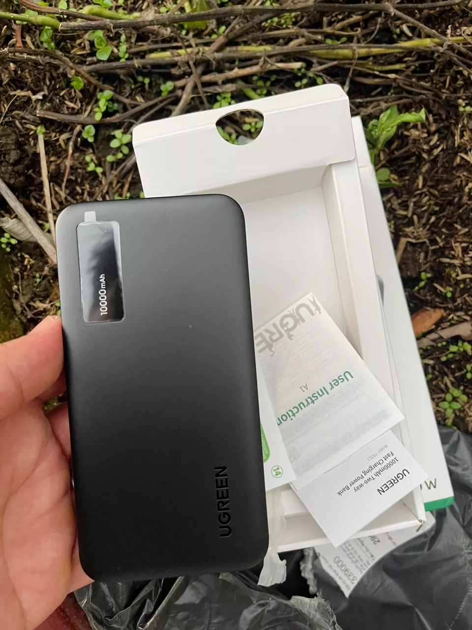 Pin sạc dự phòng Ugreen 10000mAh 20000mAh Powerbank PD3.0 20W QC 3.0 18W Max Sạc nhanh Powerbank cho iPhone 17 Pro Max iPhone 13 Samsung S23 Ultra Samsung S24 Ultra HUAWEI