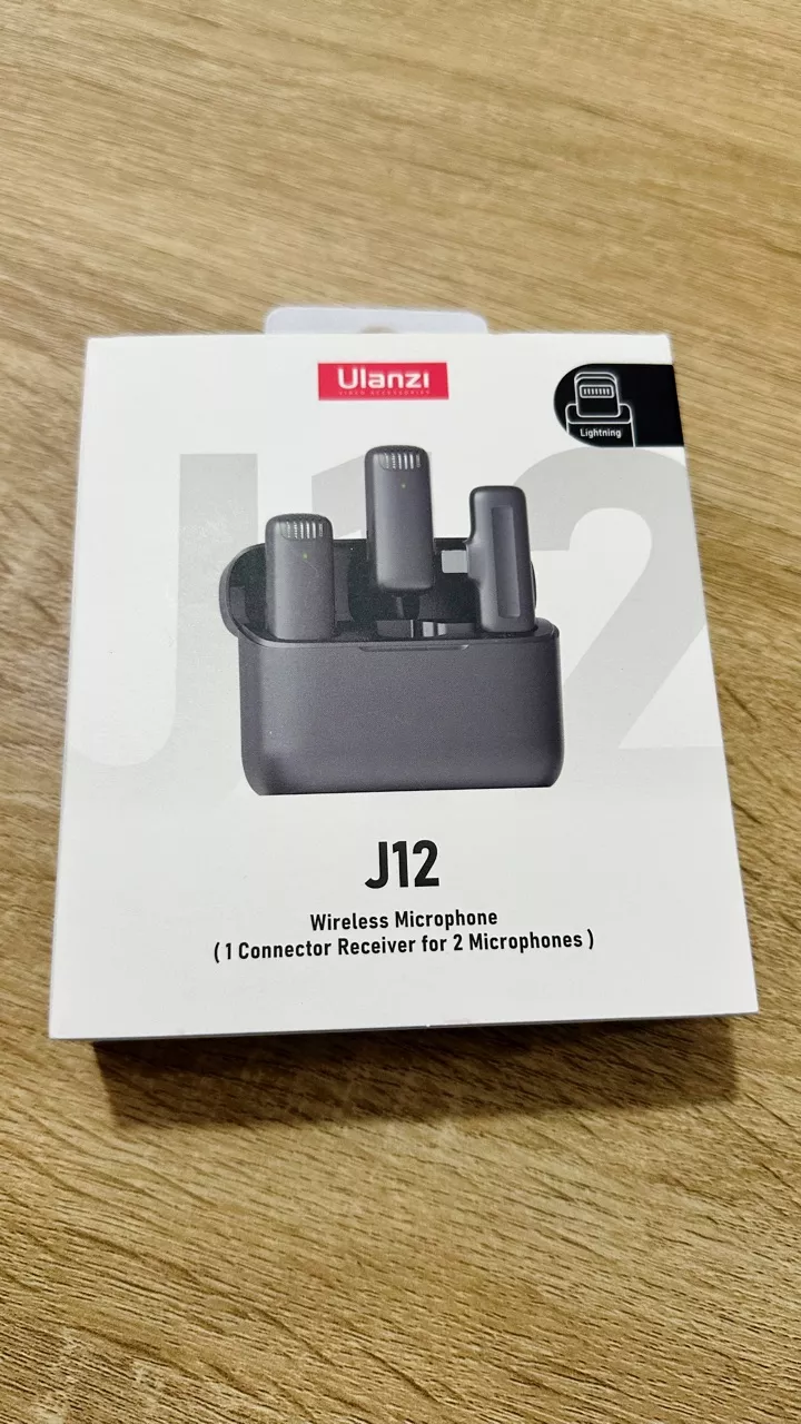 ULANZI J11/ J12 - Micro không dây dành cho Điện Thoại (Lightning)