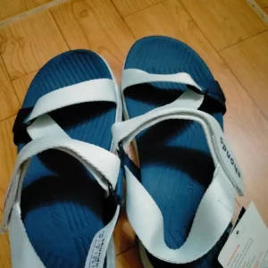 Giày Sandal Nam Nữ Shondo F7R Quai Chéo Thể Thao Đi Học Đi Chơi Xám Rêu Xanh Dương F7R2435