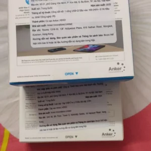 [iP15 trở lên & Android] Combo sạc nhanh ANKER - Củ Zolo 20W/30W 1C & Cáp Dù CtoC 60W - A2699/8+A8752/3