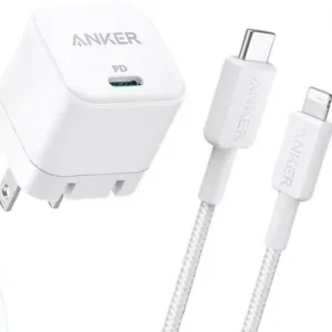 [iP15 trở lên & Android] Combo sạc nhanh ANKER - Củ Zolo 20W/30W 1C & Cáp Dù CtoC 60W - A2699/8+A8752/3