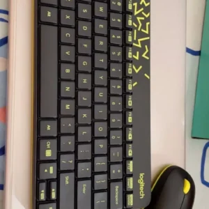 Combo chuột phím không dây Logitech MK240 - nhỏ gọn, 1 đầu thu USB, pin lâu